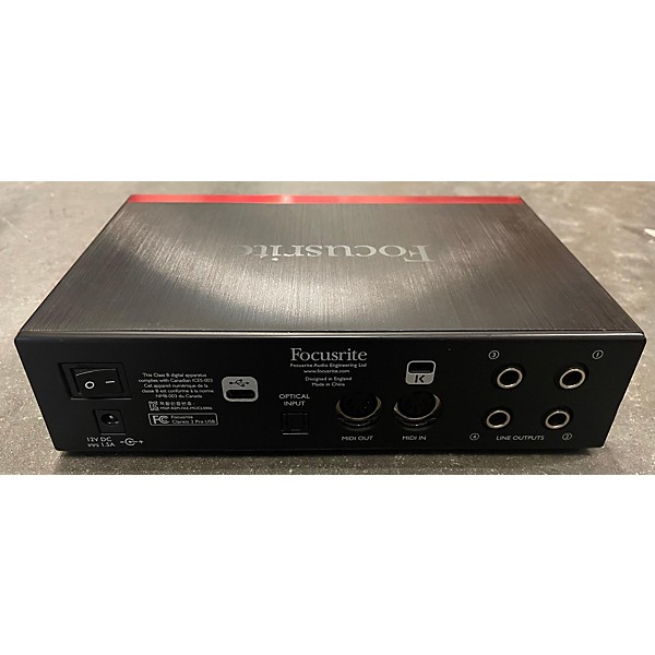 Used Focusrite Clarett 2Pre Audio Interface