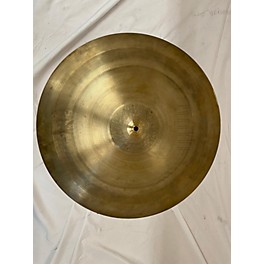 Used SABIAN 22in Neil Peart Signature Steampunk Paragon Ride Cymbal