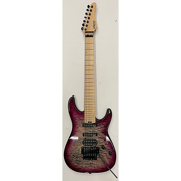 Used Schecter Guitar Research Used Schecter Guitar Research Sun Valley Super Shredder III 7 FR AURORA BURST Solid Body Ele...