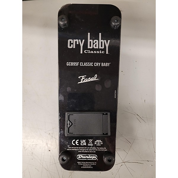 Used Dunlop Crybaby Classic Effect Pedal