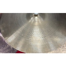 Used Zildjian 21in 1970s Avedis Thin Stamp Ride Cymbal