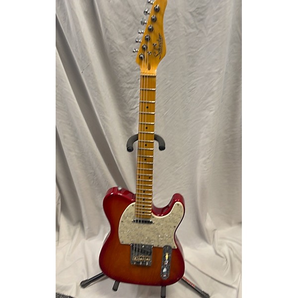 Used Schecter Guitar Research Used Schecter Guitar Research Diamond Series PT Cherry Sunburst Solid Body Electric Guitar