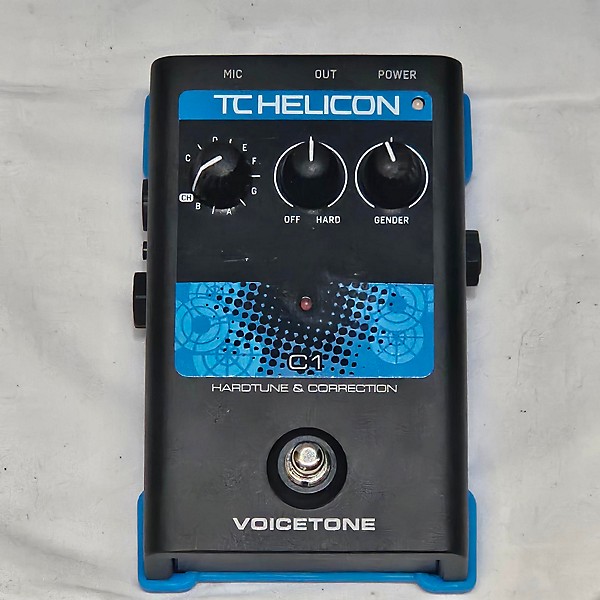 Used TC Helicon VOICETONE C1 Effect Pedal