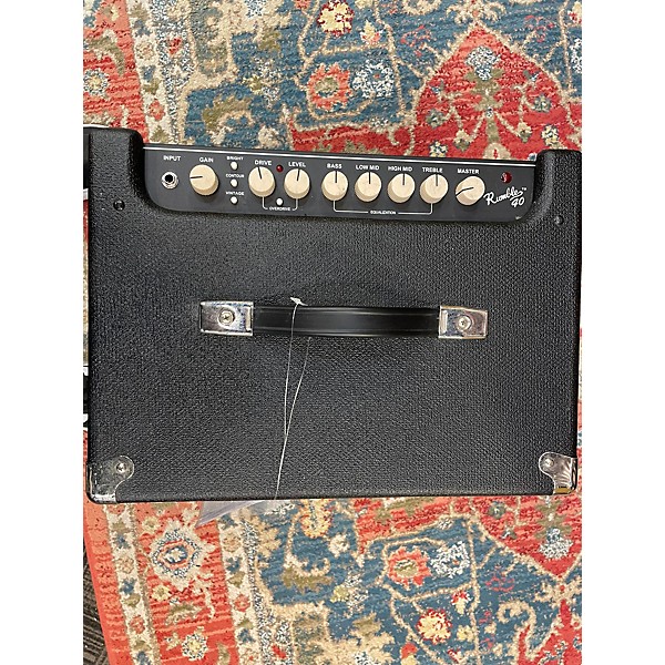 Used Fender Rumble V3 40W 1x10 Bass Combo Amp