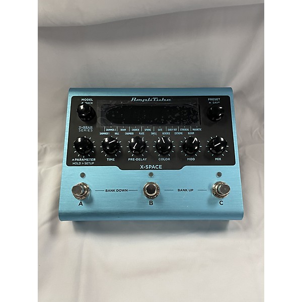 Used IK Multimedia Amplitube X Space Effect Processor