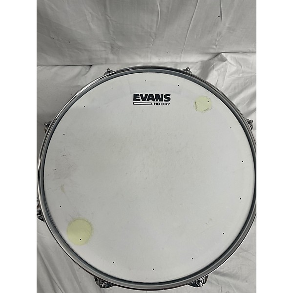 Used Pork Pie 7X13 Patina Brass Drum