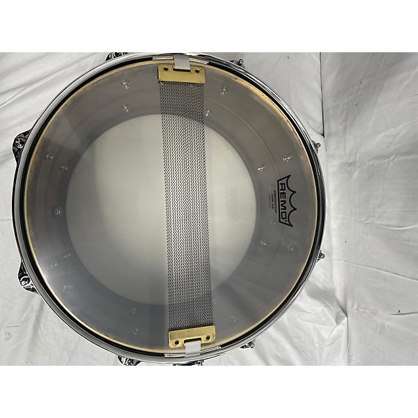 Used Pork Pie 7X13 Patina Brass Drum