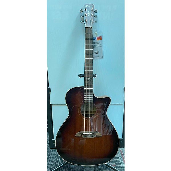 Used Alvarez Ag66ce Deluxe Acoustic Electric Guitar