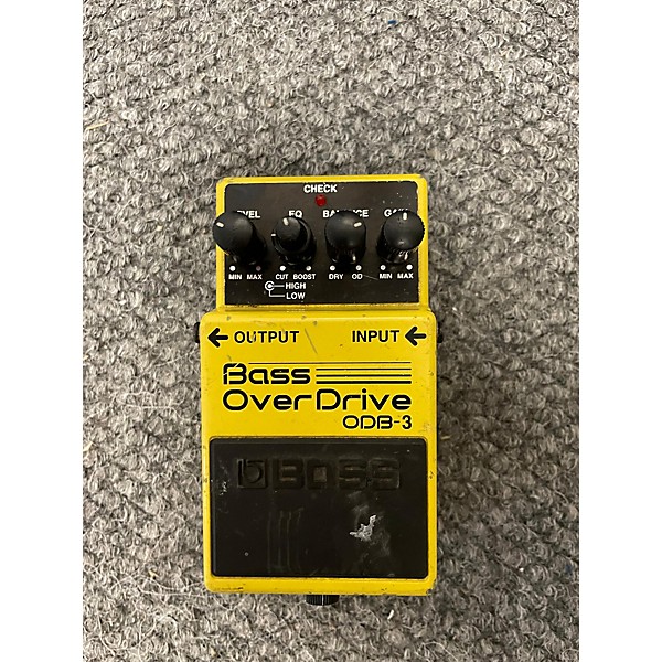 Used BOSS ODB3 Bass Overdrive Bass Effect Pedal