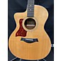 Used Taylor 214CE Left Handed Acoustic Electric Guitar