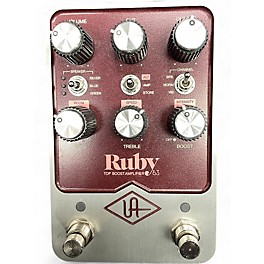 Used Ruby Used Ruby Top Boost Amplifier '63 Effect Pedal