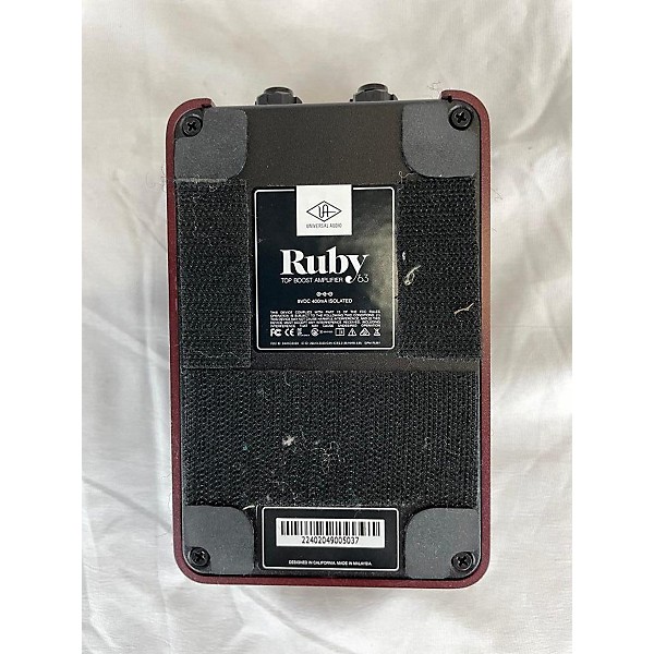 Used Ruby Top Boost Amplifier '63 Effect Pedal