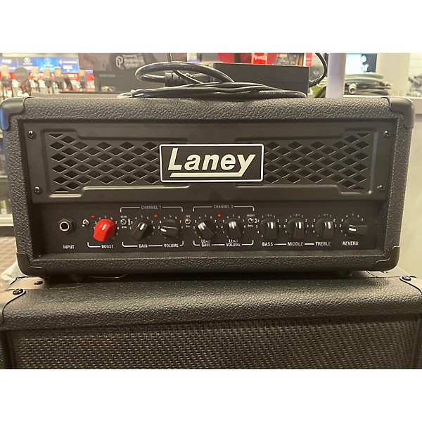 Used Laney Laney Ironheart DUALRIG Dualtop 60-Watt 2-Channel Guitar Amp Head & IRF-CAB212 2x12" Cab Rig Bundle