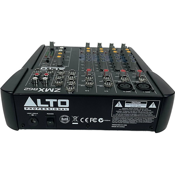 Used Alto ZMX862 6-Channel Unpowered Mixer