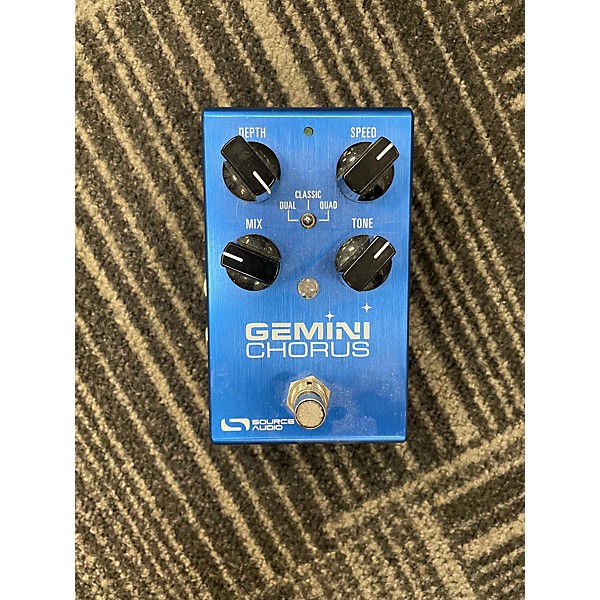 Used Source Audio Gemini Chorus Effect Pedal