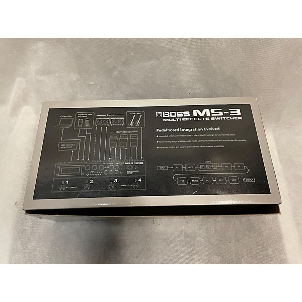 Used BOSS MS3 Multi Effects Switcher Effect Processor
