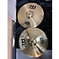 Used MEINL 14in HCS Hi Hat Pair Cymbal thumbnail