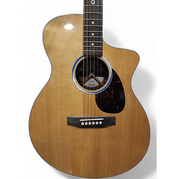 Used 2021 Martin Sc-13e Natural Acoustic Electric Guitar