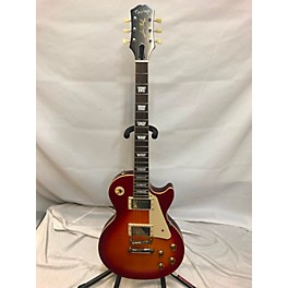 Used Epiphone Used Epiphone 1959 Reissue Les Paul Standard Dark Cherry Burst Solid Body Electric Guitar