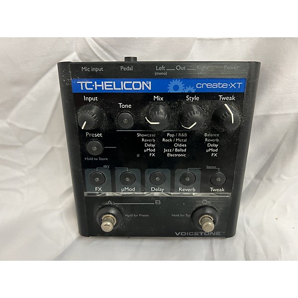 Used TC Helicon VoiceTone Create XT Vocal Processor