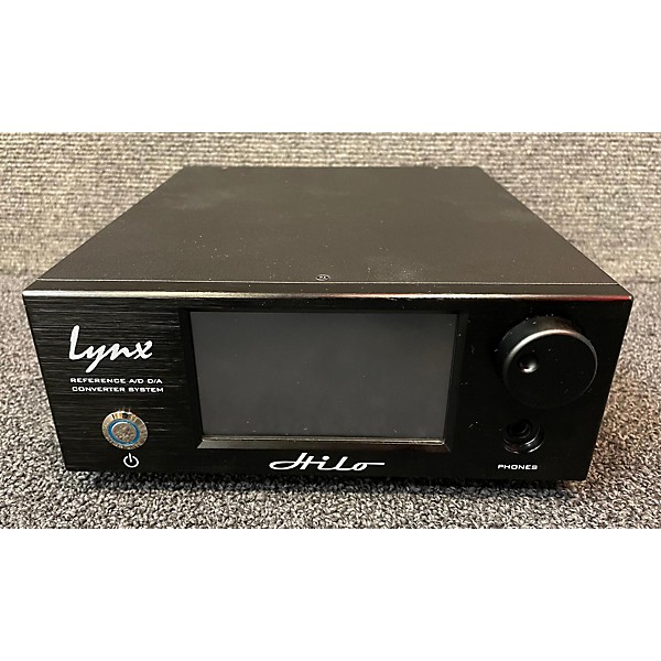 Used Lynx HILO USB Black AD/DA Reference Audio Converter