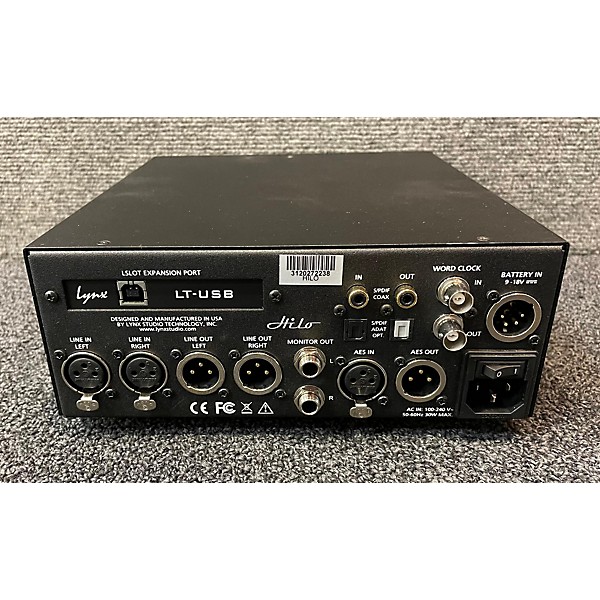 Used Lynx HILO USB Black AD/DA Reference Audio Converter