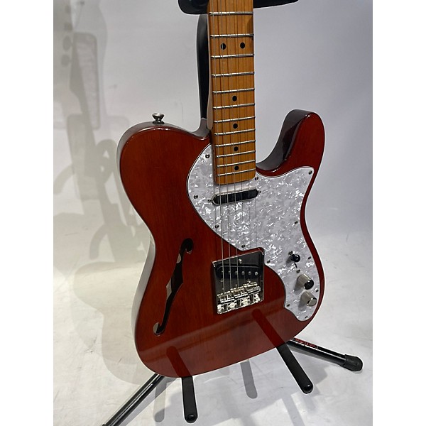 Used Squier Classic Vibe Telecaster Thinline Hollow Body Electric Guitar