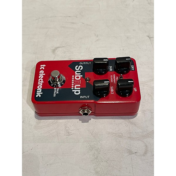 Used TC Electronic Sub N Up Octaver Effect Pedal