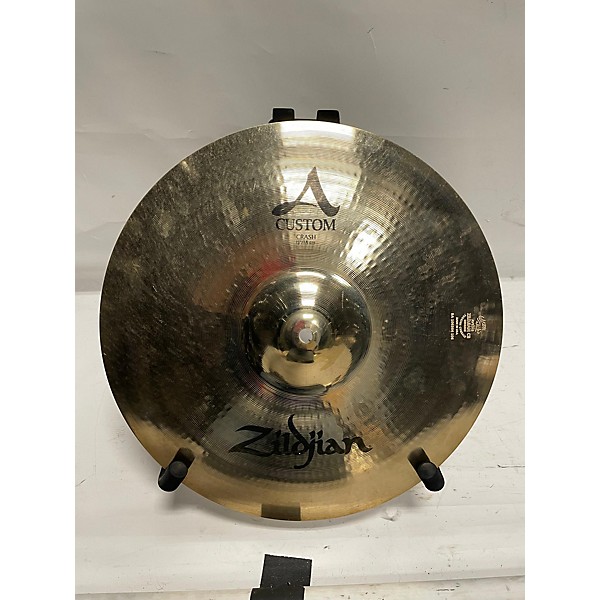 Used Zildjian 16in A Custom Fast Crash Cymbal