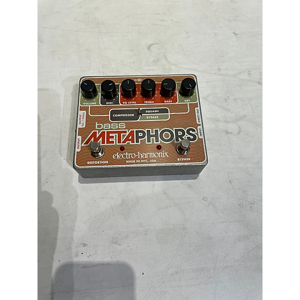 Used Electro-Harmonix Bass Metaphors Compressor Bass Effect Pedal