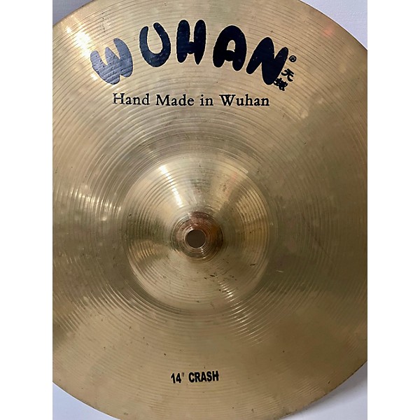 Used Wuhan Cymbals & Gongs 14in Crash Cymbal Cymbal