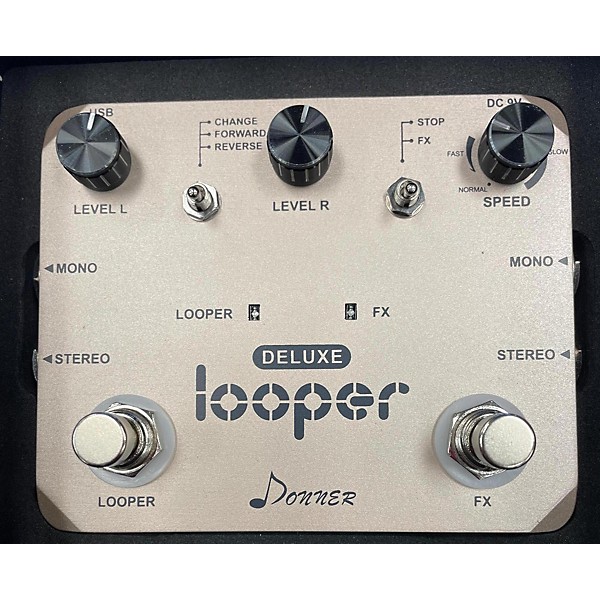 Used Donner Deluxe Looper Pedal