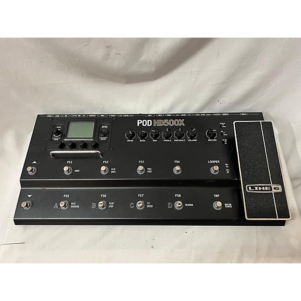 Used Line 6 Pod HD500X Amp Modeler Effect Processor