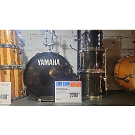 Used Yamaha Used Yamaha 4 piece Club Custom Black Shadow Drum Kit