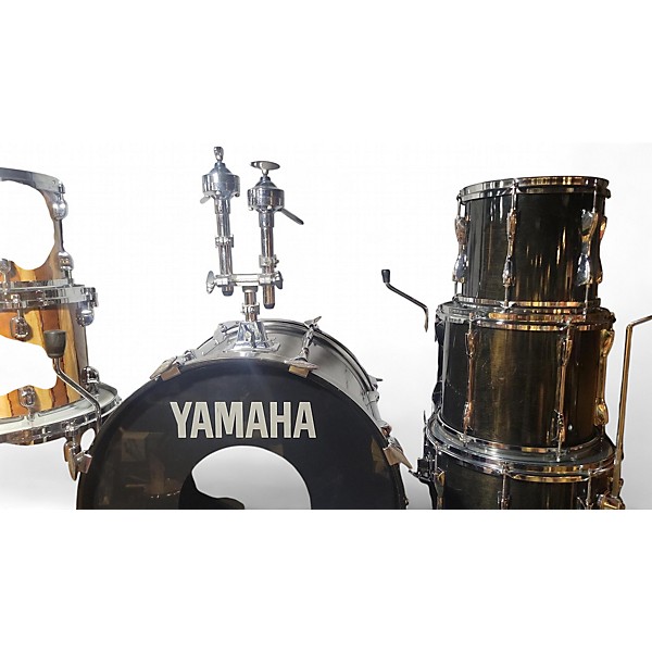 Used Yamaha 4 piece Club Custom Black Shadow Drum Kit