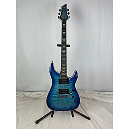 Used Schecter Guitar Research Used Schecter Guitar Research C1 Platinum Trans Blue Solid Body Electric Guitar