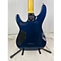 Used Schecter Guitar Research Used Schecter Guitar Research C1 Platinum Trans Blue Solid Body Electric Guitar