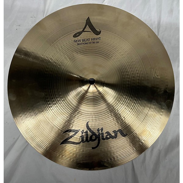 Used Zildjian 14in New Beat Hi Hat Bottom Cymbal