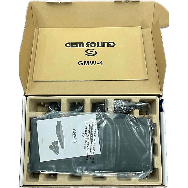 Used Gem Sound GWM-4 Handheld Wireless System