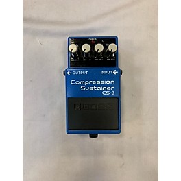 Used BOSS CS3 Compressor Sustainer Effect Pedal