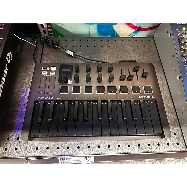 Used Arturia Minilab 3 MIDI Controller