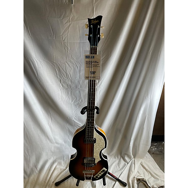 Used Hohner B Bass VI Electric Bass Guitar