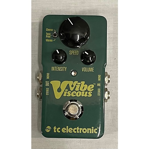 Used TC Electronic Viscous Vibe Univibe Effect Pedal