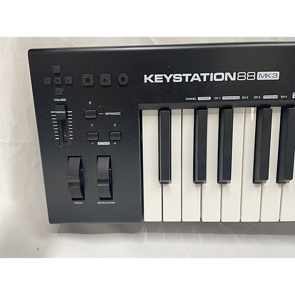 Used M-Audio Keystation Pro 88 MIDI Controller