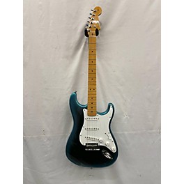 Used 2022 Fender American Professional II Stratocaster Miami Blue Solid Body Electric Guitar