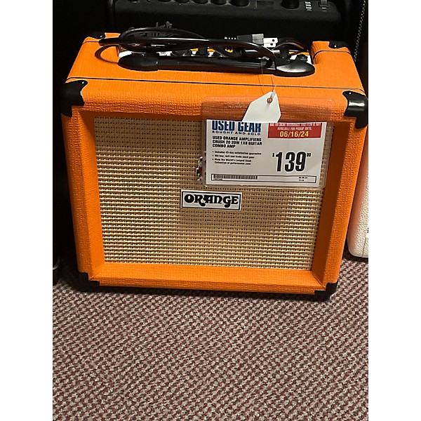 Used Orange Amplifiers Crush 20 20W 1x8 Guitar Combo Amp