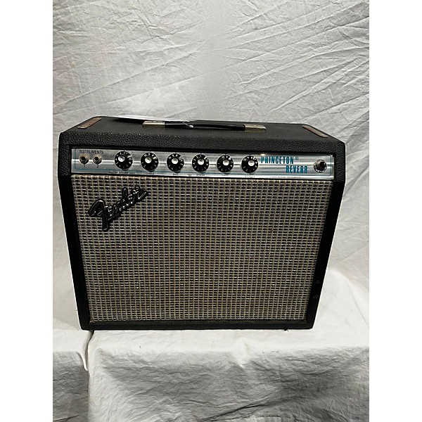 Vintage Fender 1980 Princeton Reverb Tube Guitar Combo Amp