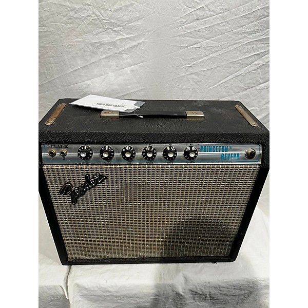 Vintage Fender 1980 Princeton Reverb Tube Guitar Combo Amp