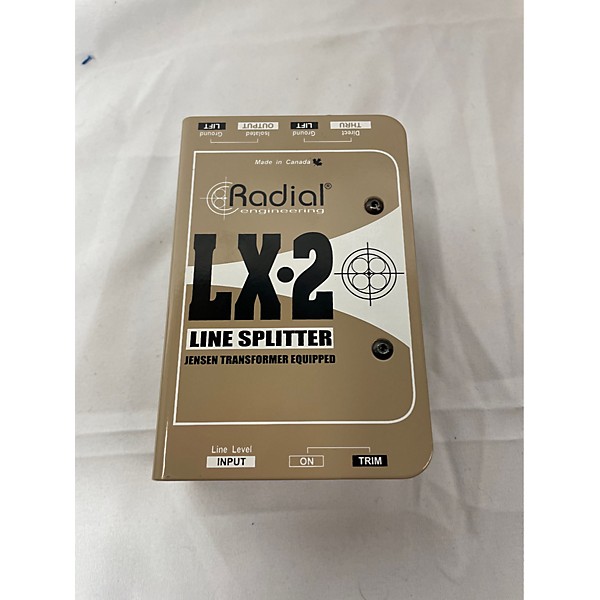 Used Radial Engineering LX2 Line Splitter Direct Box