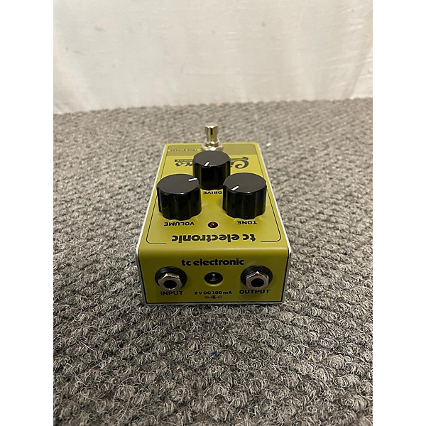 Used TC Electronic Cinders Overdrive Effect Pedal